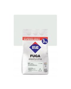 ATLAS Fuga elastyczna 1-7 mm kolor 001 Biały 3kg/op. (FEN-NW-F-001-03)