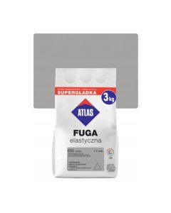 ATLAS Fuga elastyczna 1-7 mm kolor 035 Szary 3kg/op. (FEN-NW-F-035-03)