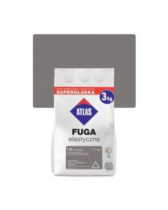 ATLAS Fuga elastyczna 1-7 mm kolor 136 Srebrny 3kg/op. (FEN-NW-F-136-03)