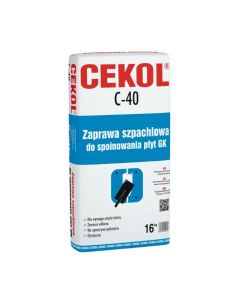 Cekol C-40 Masa Do Spoinowania Płyt G-K 16 kg