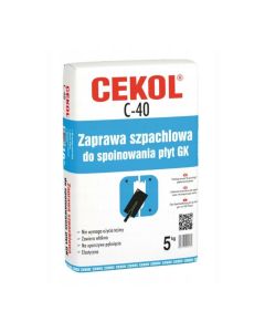 Cekol C-40 Masa Do Spoinowania Płyt G-K 5 kg