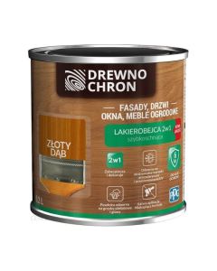 DEKORAL Drewnochron Lakierobejca 2w1 Dąb Złoty 0,2L (442668)