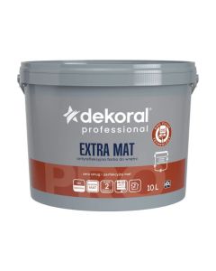 DEKORAL Farba antyrefleksyjna EXTRA MAT Baza Wn 10L/op. (436506)