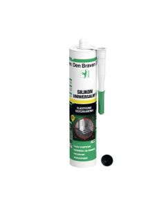 Den Braven Silikon 1001U uniwersalny 280ml Czarny 12szt/op.