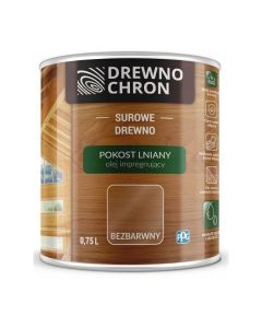 DREWNOCHRON Olej impregnujący Pokost Lniany 0,75L (424251)