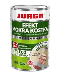 JURGA MOKRA KOSTKA Impregnat do kostki brukowej 1L/op. (02.01.20.01.10.00) Produkty
