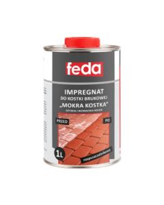 FEDA Impregnat do kostki brukowej mokra kostka rozpuszczalnikowy 1L
