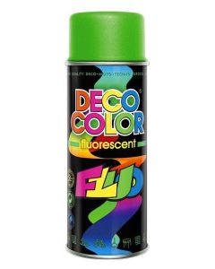 DECO COLOR Farba spray green zielony FLUOR 400ml Produkty