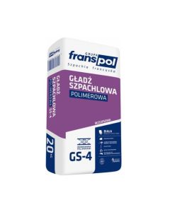 FRANSPOL Gładź polimerowa GS-4 20kg/op.60szt/pal.