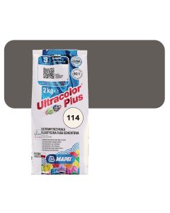 MAPEI Fuga Ultracolor Plus 114 Antracyt 2kg/op. (6011428APL - PMA) Chemia budowlana