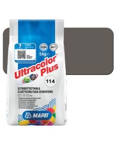 MAPEI Fuga Ultracolor Plus 114 Antracyt 5kg/op. ( 6011445A - PMA ) Chemia budowlana