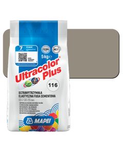 MAPEI Fuga Ultracolor Plus 116 Szałwiowy szary 5kg/op. ( 6011645A ) Chemia budowlana