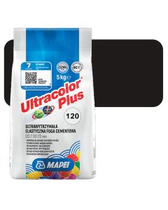 MAPEI Fuga Ultracolor Plus 120 Czarny 5kg/op. ( 6012045A - PMA ) Chemia budowlana