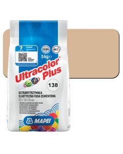 MAPEI Fuga Ultracolor Plus 138 Migdałowy 5kg/op. ( 6013845A )rn Chemia budowlana