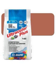 MAPEI Fuga Ultracolor Plus 145 Ceglasty 5kg/op. ( 6014545A - PMA ) Chemia budowlana