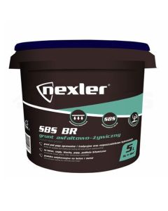 NEXLER SBS BR Roztwór asfaltowo-żywiczny modyfikowany SBS 5L/op. 80szt/pal. (W-BR013-A0000-NX1C-0500) Hydroizolacja