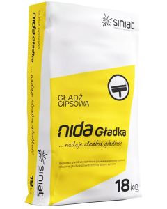 NIDA Gładź gipsowa Nida Gładka ( Perfect ) 18kg/op/ Perfect 20kg/op . 54szt/pal. (186122) Produkty