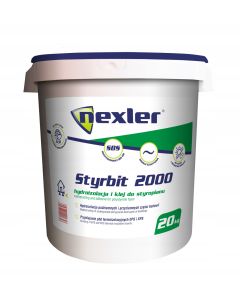 NEXLER Styrbit 2000 Hydroizolacja i klej do styropianu 20kg/op. 33szt/pal.rn( W-DA012-A0000-NX1C-2000 )rn Produkty
