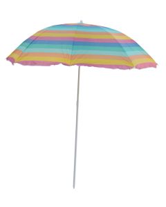 MASTER Parasol plażowy kolorowe pasy (JKB01) Architektura ogrodowa