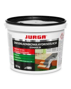 JURGA IZOMASS 2K Dwuskładnikowa hydroizolacja 10kg/op. (05.01.04.34.10.00) Produkty