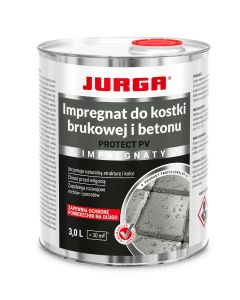 JURGA PROTECT PV Impregnat do kostki brukowej i betonu - rozpuszczalnikowy 3L/op. (02.01.03.03.10.00) Produkty
