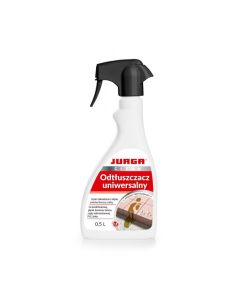JURGA CLEAN Odtłuszczacz Uniwersalny Preparat do czyszczenia wszelkich plam z tłuszczy, smarów, olejów i sadzy 0,5L/op.rnrn