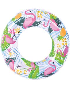 Koło do pływania "Flamingi" średnica 90cm (J-L37596) Relaks w ogrodzie