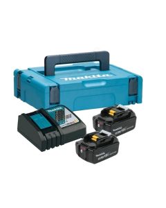 MAKITA Zestaw zasilający 2x 5Ah + DC18RC 