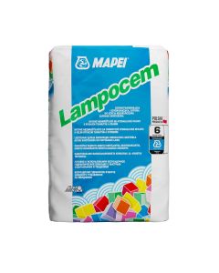 MAPEI LAMPOCEM Gotowa do użycia, bezskurczowa, szybkowiążąca i szybkotwardniejąca zaprawa montażowa 25kg/op. 50szt/pal.