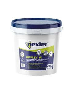 NEXLER BITFLEX 1K Hydroizolacja grubowarstwowa KMB modyfikowana polimerami 20kg/op. 33szt/pal. (MW_BF_1K_20)