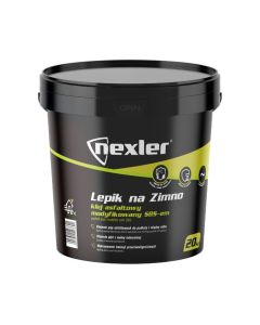 NEXLER Lepik na zimno -  Klej asfaltowy modyfikowany SBS-em 20kg/op. 21szt/pal. ( BR_LEPIK_1C_20_NX )