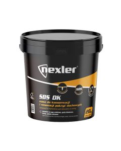 NEXLER SBS DK Masa do konserwacji i renowacji pokryć dachowych 20kg/op. 33szt/pal. (W-BR002-A0000-NX2C-2000)