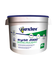 NEXLER Styrbit 2000 Hydroizolacja i klej do styropianu 10kg/op. 60szt/pal. ( W-DA012-A0000-NX1C-1000 )rn