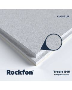 ROCKFON Płyta sufitowa TROPIC E15S8 600x600x15 5,76m2/op. (131096)