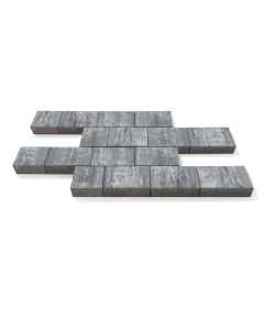 SEMMELROCK SENSO Silva Płyta / kostka brukowa gr.8cm ( 20x20 30x20 ) 8,8m2/pal (8553)
