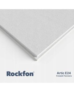 ROCKFON Płyta ARTIC E24 600x600x15 5,76m2/op. 115,2m2/pal. Sucha zabudowa