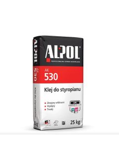 Alpol AK-530 Klej do ociepleń 25kg 48szt./pal. (P-AL-KO-530-25WO)