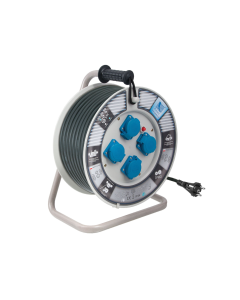 Przedłużacz bębnowy H05RRF 3x2,5 4x230V 30mb IP44 GUMA  (PAWBOL)