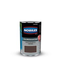 Chlorokauczuk Nobiles brąz czekoladowy 0,9L Farby i grunty
