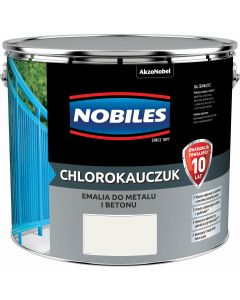 Chlorokauczuk Nobiles biała 5L Farby i grunty
