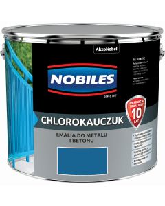 Chlorokauczuk Nobiles niebieski sygnałowy 5L Farby i grunty