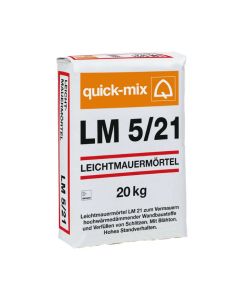 QUICK-MIX Lekka zaprawa LM 5/21 QM Leichtmauermörtel 