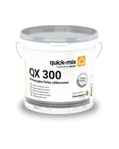 QUICK-MIX QX 300 Elewacyjna farba silikonowa biała 15kg/op. 24szt/pal.