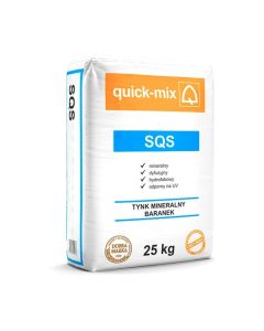 QUICK-MIX SQS Tynk mineralny 25kg/op. 48szt/pal