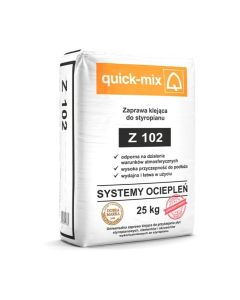 QUICK-MIX Z102 Zaprawa do klejenia styropianu 25kg/op.rn