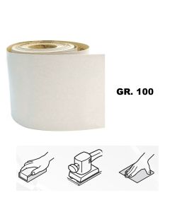 GermaFlex White Papier ścierny w rolkach 115mmx2,5mb 100 (WHI 00067) Artykuły ścierne
