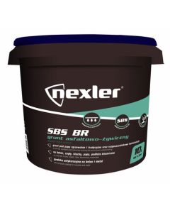 NEXLER SBS BR Roztwór asfaltowo-żywiczny modyfikowany SBS 10L/op. 60szt/pal. (W-BR013-A0000-NX1C-1000) Hydroizolacja