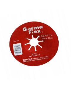 GermaFlex Semtul Ściernica karbowana 125x22,2 120 (SEM 14153) Produkty