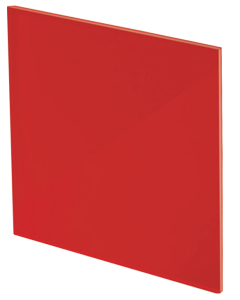 AWENTA Panel TRAX Glass 125 Czerwony Mat (PTGR125M) Kominy i wentylacje