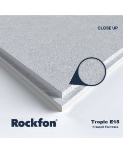 ROCKFON Płyta sufitowa TROPIC E15S8 1200x600x15 11,52m2/op. (131098) Produkty